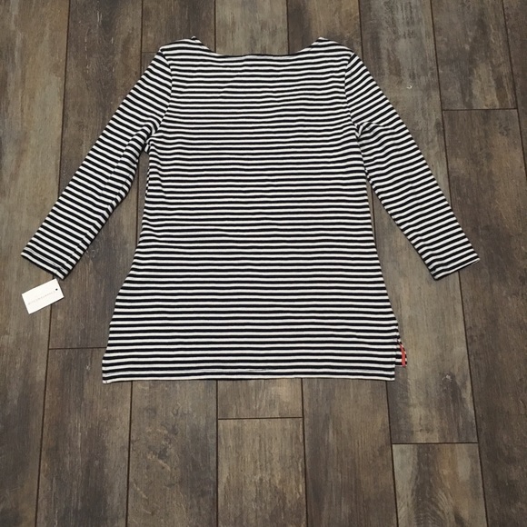 ⬇️ Charter Club Spring Sweater Navy and White PS - Picture 5 of 7